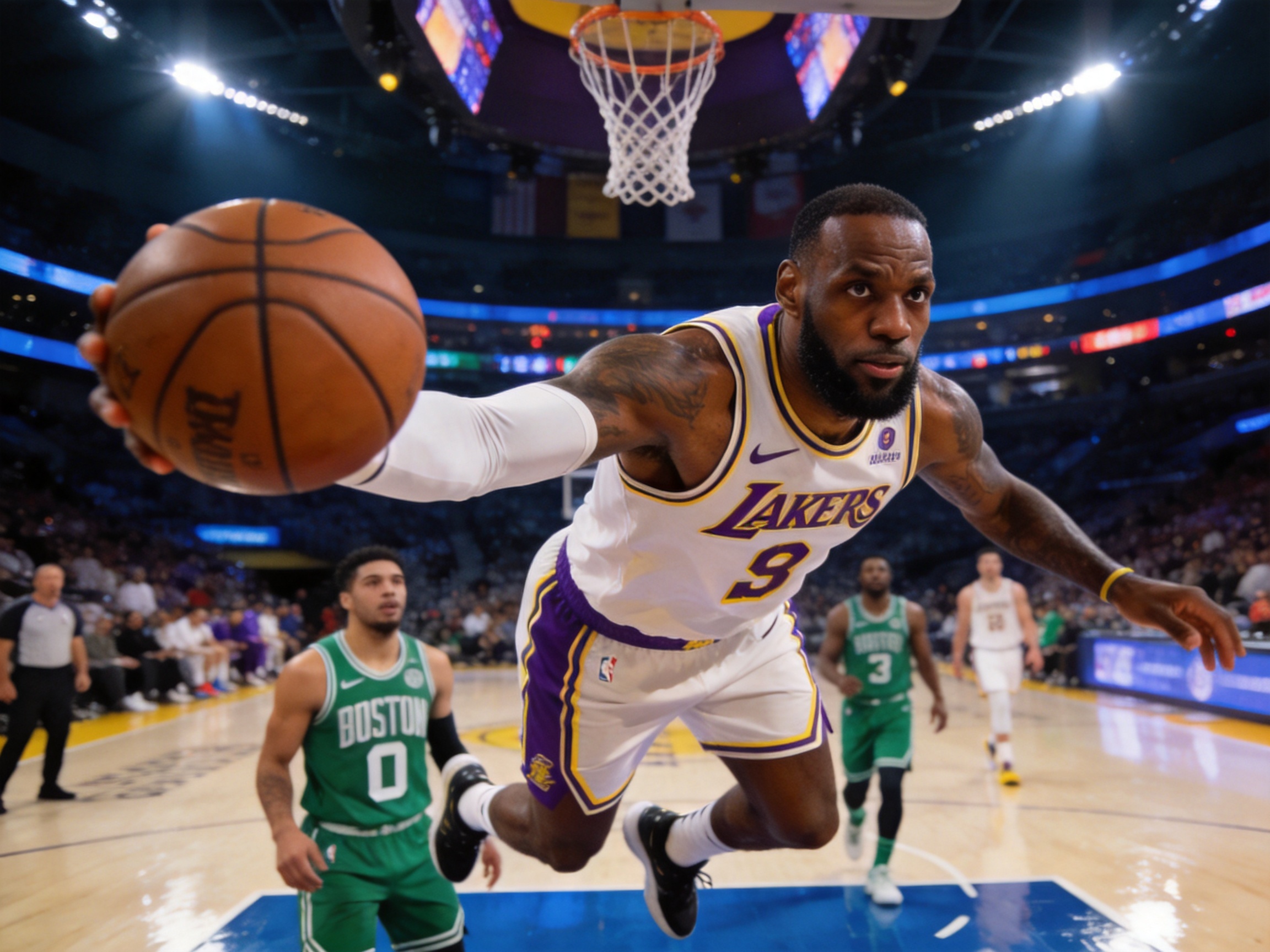 篮球NBA赛事战报配图